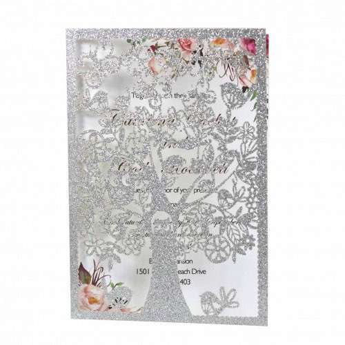 Teachers' Day Greeting Card Graduation Card Laser Invitation Card Wholesale